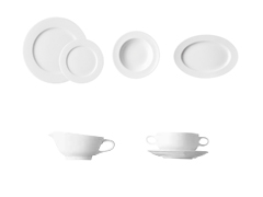 Porcelain tableware DUE, EPOQUE Rosenthal